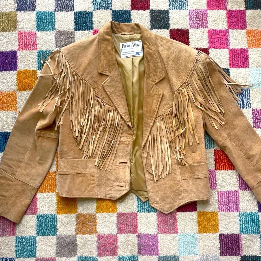 Vintage Fringe Jacket